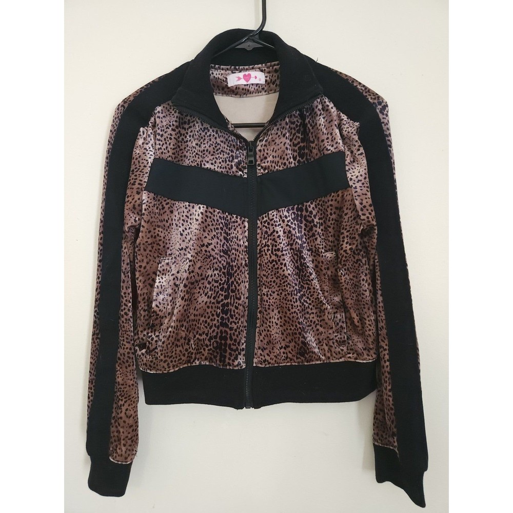 Buddy Love Carmela Velour Track Jacket - ROAR